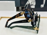 Dior Couple Personalized Fashion Versatile Square Frame Sunglasses Size: 53-18-145