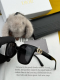 Dior Women's Fashion Versatile Square Frame Thick Polarized Sunglasses