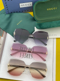 Gucci Women Fashion Versatile Frameless Polarized Sunglasses