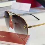 Cartier Couple Fashion Versatile Sunglasses Size: 62-13-140