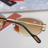 Cartier Couple Fashion Versatile Sunglasses Size: 57-18-140