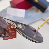 Cartier Couple Fashion Versatile Sunglasses Size: 62-13-140