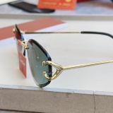 Cartier Couple Fashion Versatile Sunglasses Size: 57-18-140