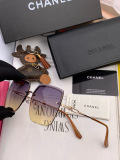 Chanel Fashion Versatile Square Frame Polarized Sunglasses