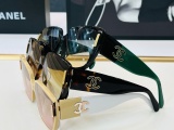 Chanel Fashion Versatile Square Frame Sunglasses Size: 57-20-145