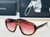 Prada Couple Personalized Fashion Versatile Sunglasses Size: 57-18-135