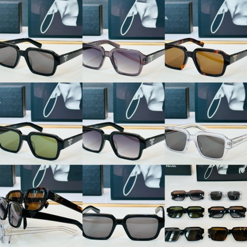 Prada Couple Fashion Versatile Sunglasses Size: 52-20-145