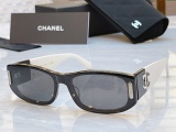 Chanel Couple Fashion Versatile Sunglasses Size: 57-20-145