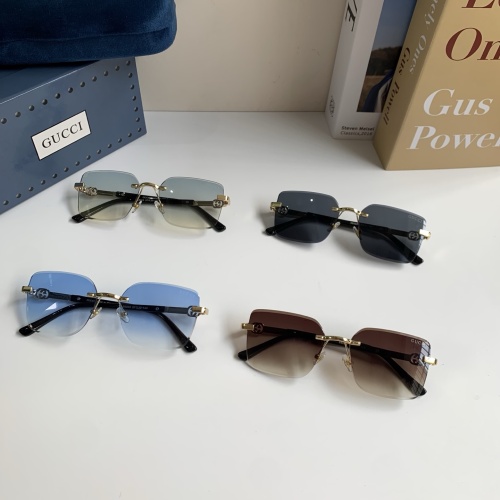Gucci Couple Fashion Versatile Sunglasses