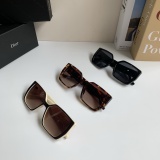 Dior Couple Fashion Versatile Square Frame Sunglasses