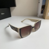 Dior Couple Fashion Versatile Square Frame Sunglasses