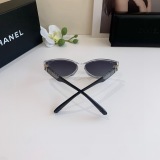 Chanel Fashion Versatile Cat Eye Sunglasses