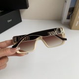 Dior Couple Fashion Versatile Square Frame Sunglasses