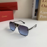 Cartier Fashion Versatile Square Large Frame Sunglasses