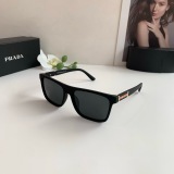 Prada Couple Fashion Versatile Square Frame Sunglasses