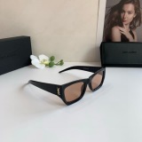 Yves Saint Laurent Fashion Versatile Square Large Frame Sunglasses
