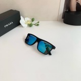 Prada Couple Fashion Versatile Square Frame Sunglasses