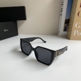 Dior Couple Fashion Versatile Square Frame Sunglasses