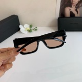 Yves Saint Laurent Fashion Versatile Square Large Frame Sunglasses