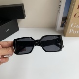 Dior Couple Fashion Versatile Square Frame Sunglasses