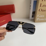 Cartier Fashion Versatile Square Large Frame Sunglasses