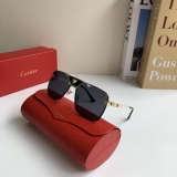 Cartier Fashion Versatile Square Large Frame Sunglasses