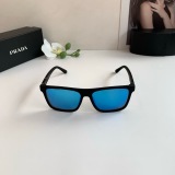 Prada Couple Fashion Versatile Square Frame Sunglasses