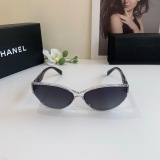 Chanel Fashion Versatile Cat Eye Sunglasses