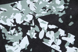 Off White Fashion Paper Arrow Printed T-shirt Couple Casual Loose Washed Short Sleeve