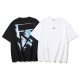 Off White Fashion 3D Arrow Printed T-shirt Couple Casual Loose Short Sleeve