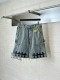 Chrome Hearts High Street Cross Splice Leather Embroidered workwear Cowboy Shorts