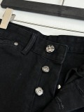 Chrome Hearts High Street Cross Splice Leather Embroidered workwear Cowboy Shorts