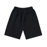Off White Classic Newspaper Arrow Logo Printed Shorts Unisex Casual Loose Sports Shorts