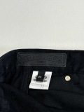Chrome Hearts High Street Cross Splice Leather Embroidered workwear Cowboy Shorts