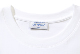 Off White Fashion Baseball Arrow Printed T-shirt Couple Casual Loose Short Sleeve
