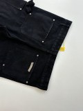 Chrome Hearts High Street Cross Splice Leather Embroidered workwear Cowboy Shorts