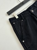 Chrome Hearts High Street Cross Splice Leather Embroidered workwear Cowboy Shorts