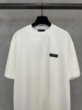 Louis Vuitton 26SS Simple Leather Logo T-shirt Unisex Casual Loose Short Sleeve