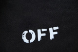 Off White Classic Newspaper Arrow Logo Printed Shorts Unisex Casual Loose Sports Shorts