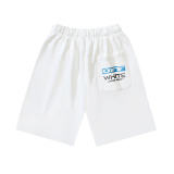 Off White Classic Logo Printed Shorts Unisex Casual Loose Sports Shorts