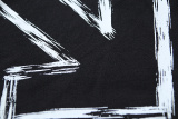 Off White Classic Arrow Logo Printed T-shirt Couple Casual Loose Short Sleeve