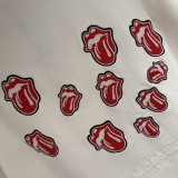 Chrome Hearts New Fashion Embroidered T-shirt Couple Casual Loose Short Sleeve