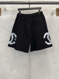 Chanel 26SS Couple Fashion Hand Drawn Logo Printed Casual Versatile Shorts
