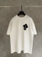 Chrome Hearts New Fashion Patchwork Embroidered T-shirt Couple Casual Loose Short Sleeve