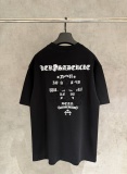 Chrome Hearts New Fashion Embroidered T-shirt Couple Casual Loose Short Sleeve