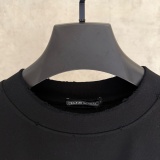 Chrome Hearts New Fashion Embroidered T-shirt Couple Casual Loose Short Sleeve