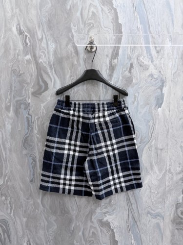 Burberry 26SS Classic Checkered Casual Shorts