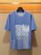 Louis Vuitton Fashion Logo Jacquard Splicing Round Neck Casual Knitted Short Sleeve