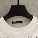 Chrome Hearts New Fashion Embroidered T-shirt Couple Casual Loose Short Sleeve