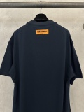 Louis Vuitton 26SS Fashion Embroidered Bead String Logo T-Shirt Couple Casual Loose Short Sleeve
